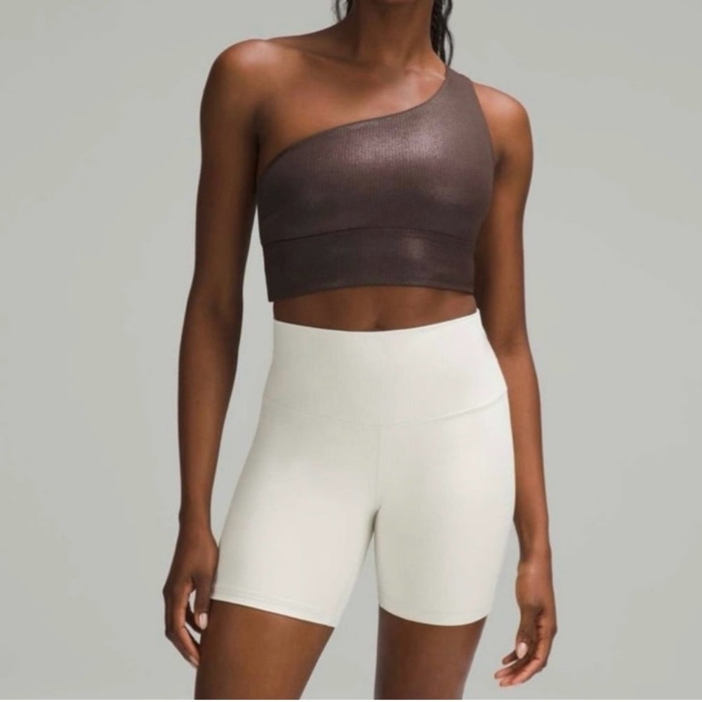 lululemon athletica Metallic Sports Bra - Brown